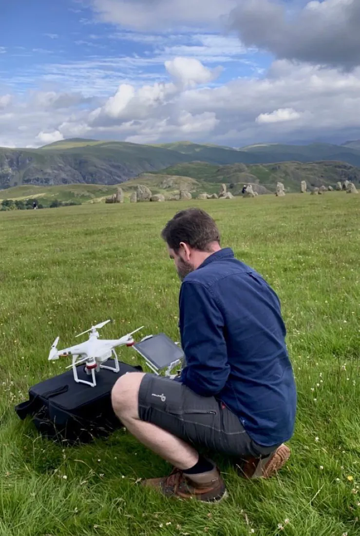 Drone preparation during a location assignment